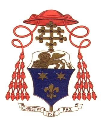 Lo stemma del Patriarca Marco Cè