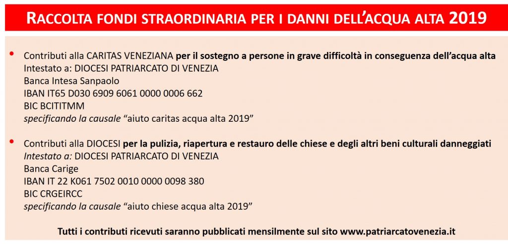 Raccoltafondiemergenzaacquaalta2019