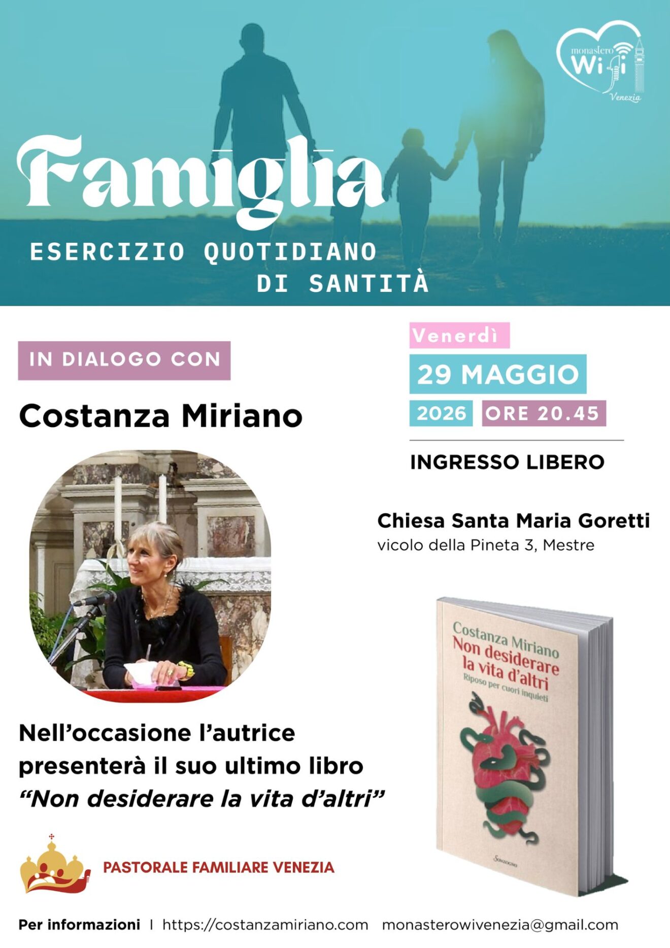 Pastorale familiare Venezia Costanza Miriano