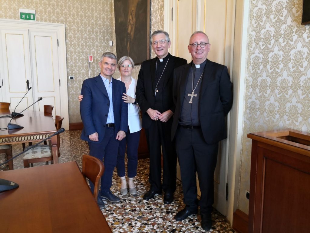 Incontro Pastorale familiare CET con Patriarca Moraglia 29 lug 20