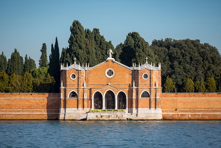 San Michele is an island in the Venetian Lagoon
