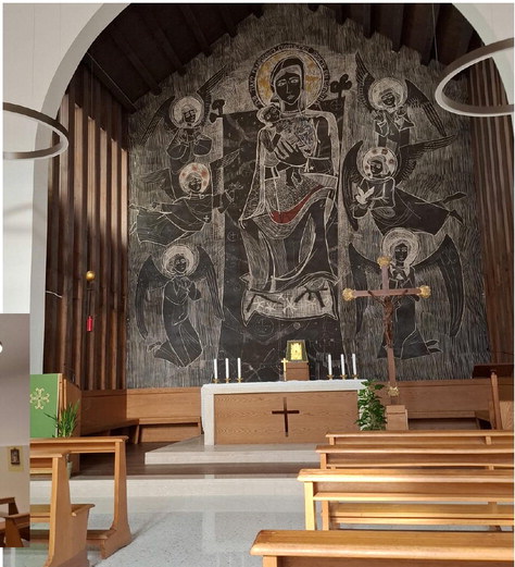 Restauro chiesa Villa Maria Ausiliatrice San Vito di Cadore A